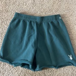 blue playboy pacsun shorts